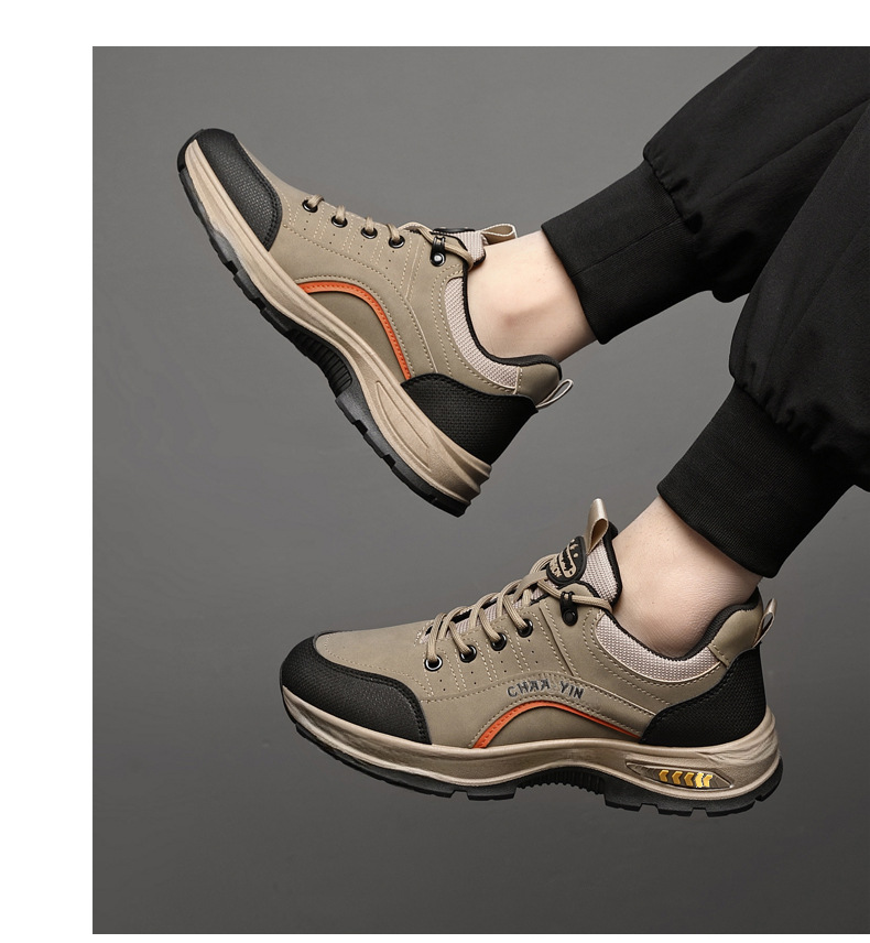 Rutschfeste Herren-Sneaker zum Schnüren – Freizeitschuhe detail 2