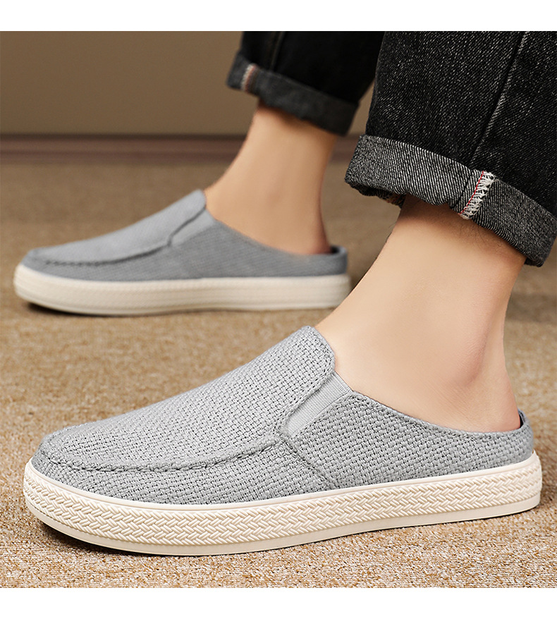 Chaussons sans gêne en mesh respirant pour homme detail 11