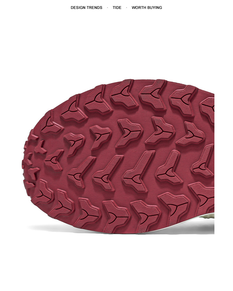 Gedempte casual herensneakers met veters en kleurvlakken detail 4