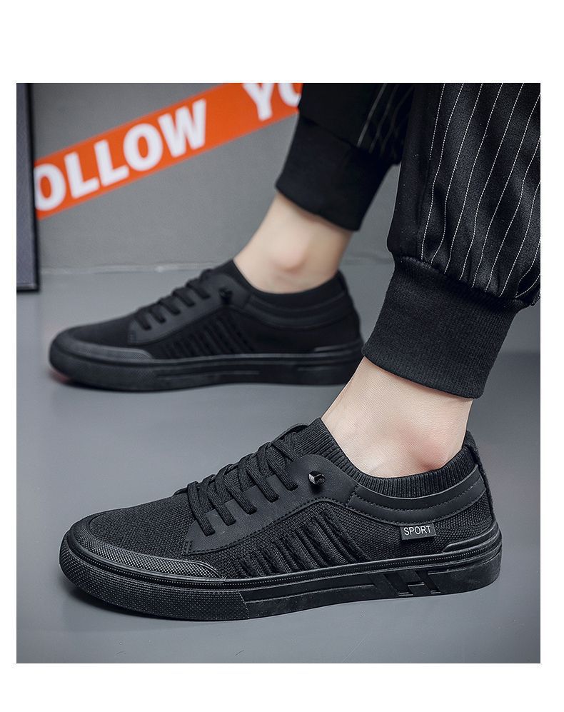 Atmungsaktive, leichte Freizeitschuhe für Herren mit Schnürung detail 9