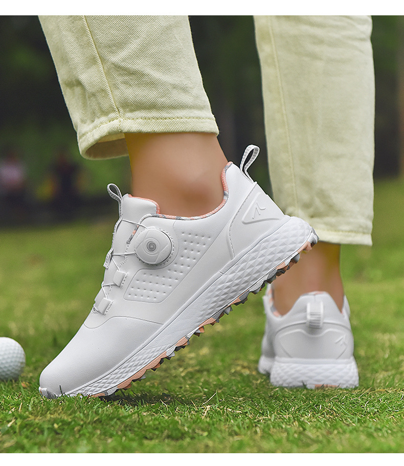 Rutschfeste, gedämpfte Sportschuhe für Damen mit Drehverschluss detail 5