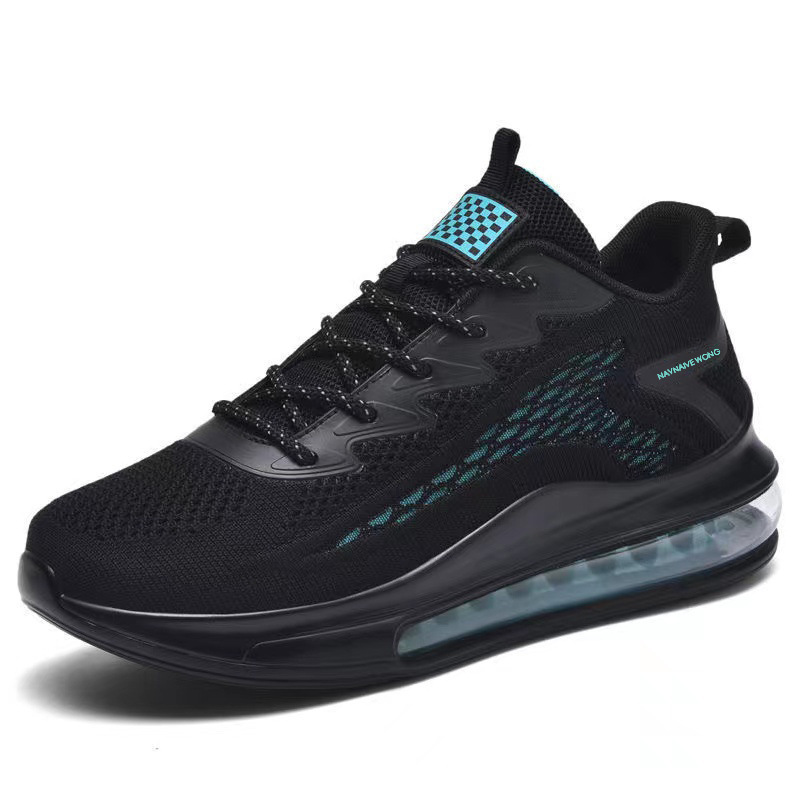 Atmungsaktive gedämpfte Herren-Laufschuhe aus Mesh 6