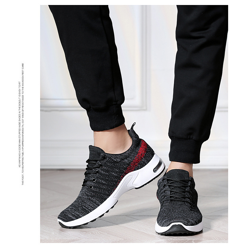 Men's Breathable Cushioned Running Shoes detail 1