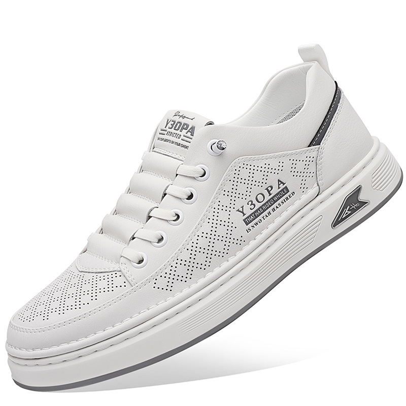 Atmungsaktive Herren-Freizeitschuhe mit Perforation & Schnürung 6