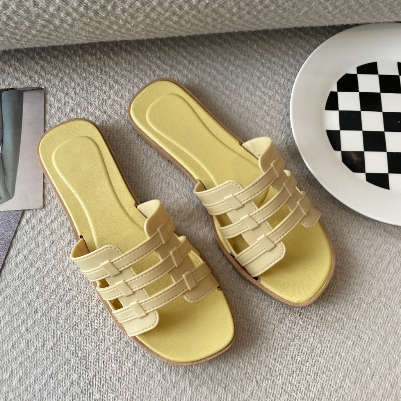 778-2 Three Straps Yellow