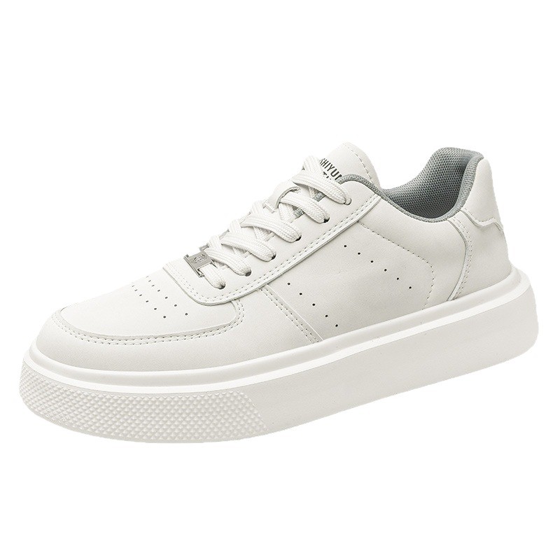 Men's Platform Breathable Lace-Up Casual Shoes 6