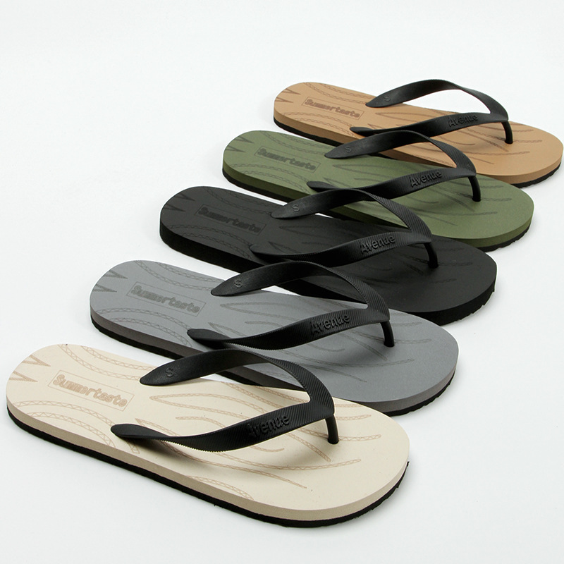 Unisex Lightweight Waterproof Slip-On Flat Flip-Flops