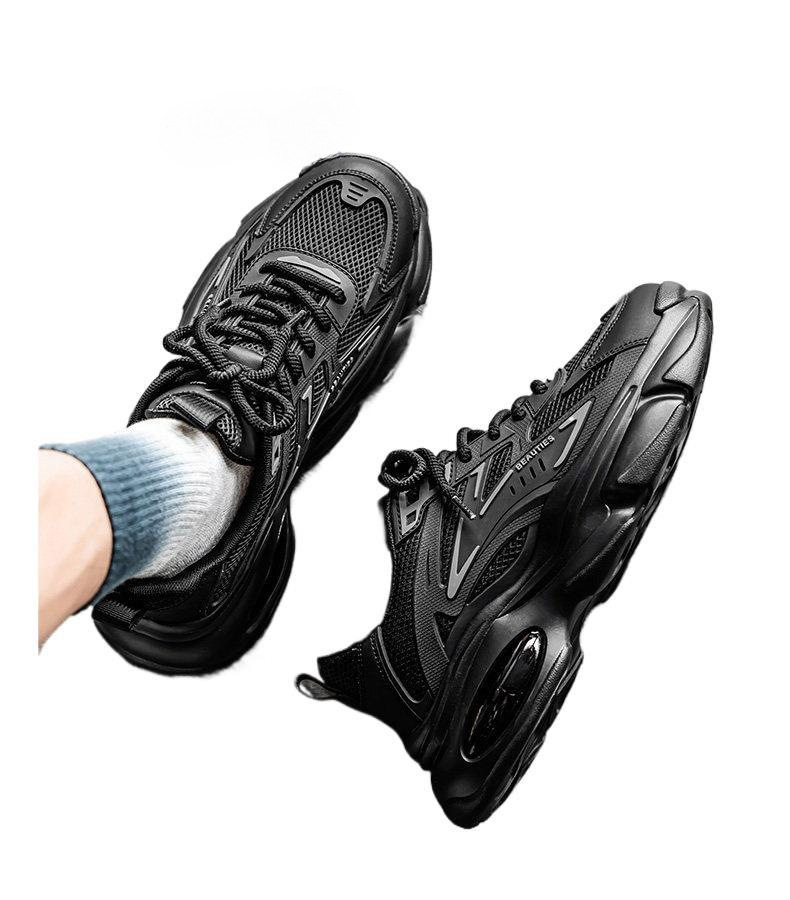 Sneakers da uomo con plateau ammortizzate in mesh traspirante 6