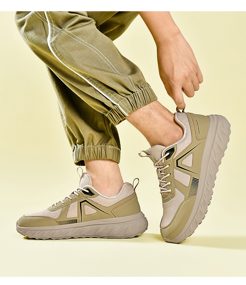 Ademende hardloopschoenen met demping voor heren detail 10