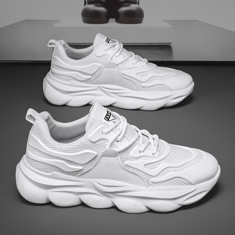 Men's Breathable Cushioned Platform Casual Shoes 5