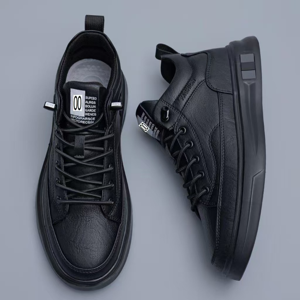 Rutschfeste Herren-Freizeitschuhe zum Schnüren, Mid-Top detail 7
