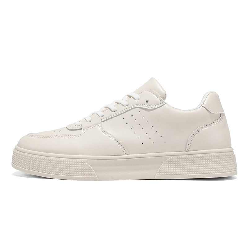 Men's Breathable PU Leather Lace-Up Casual Shoes 6