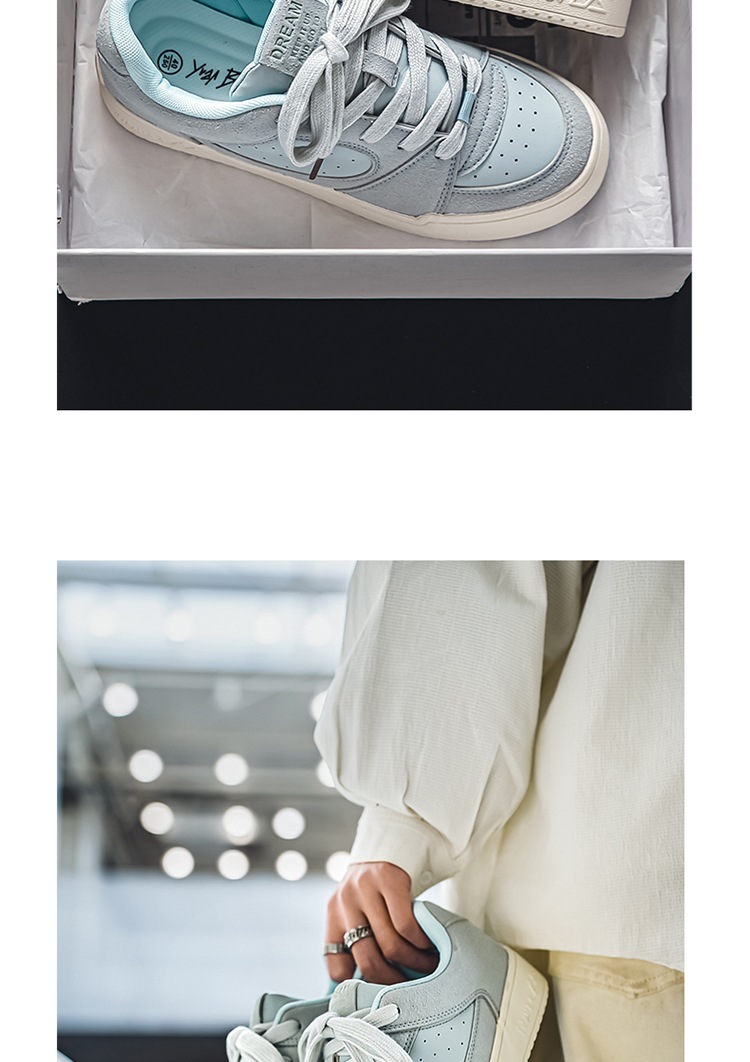 Chaussures de skate casual à lacets et amorti pour homme detail 14
