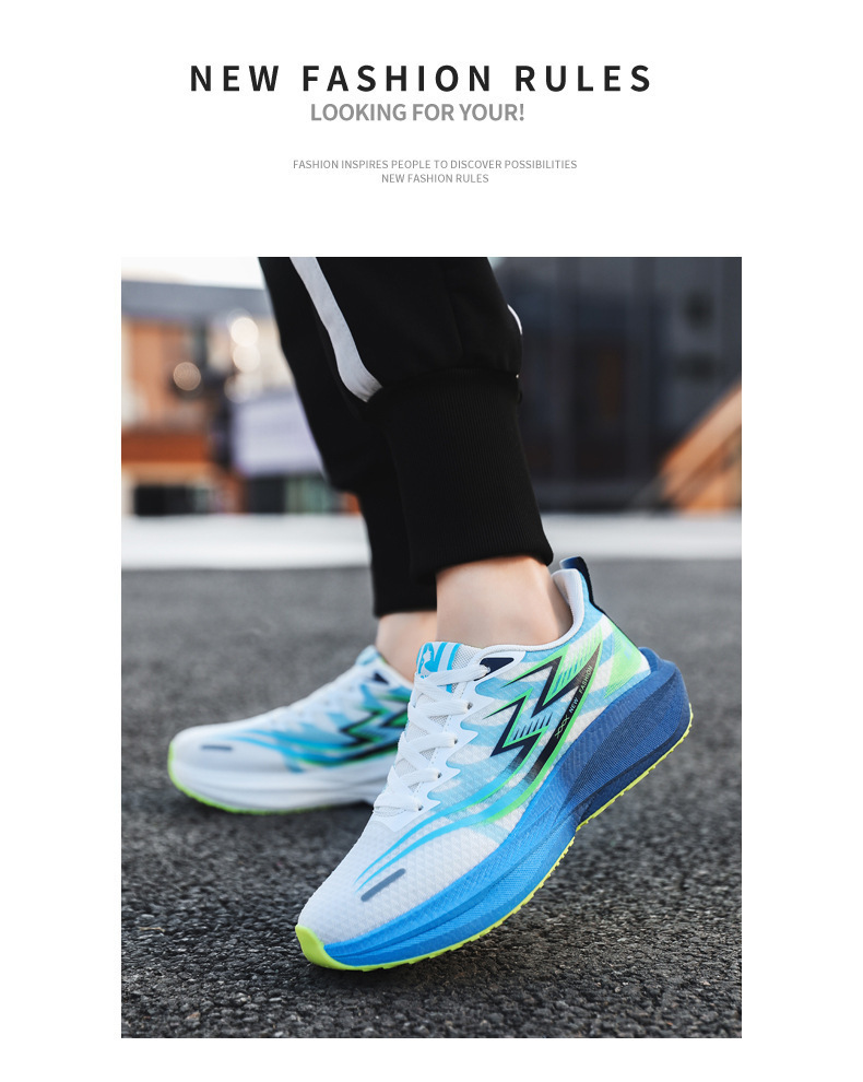 Scarpe da corsa unisex leggere e traspiranti con lacci detail 18