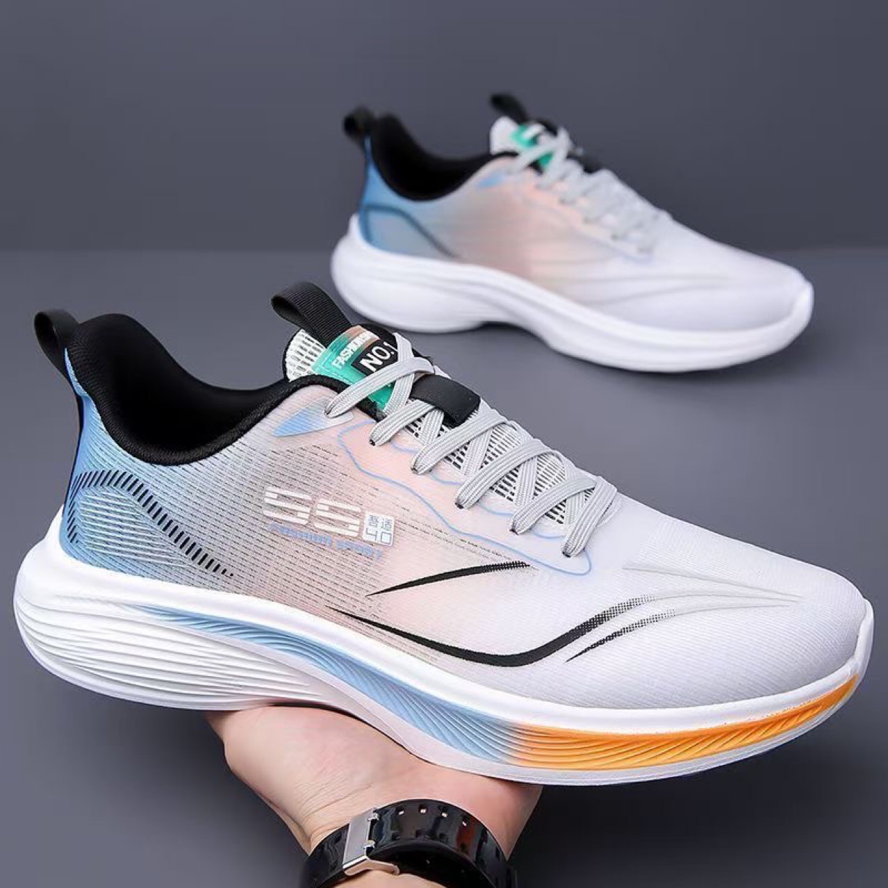 Unisex hardloopschoenen van ademend mesh – lichtgewicht 2