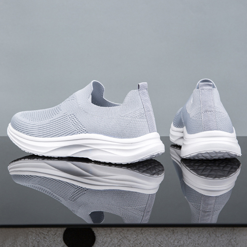 Men's Breathable Knit Slip-On Casual Shoes 3