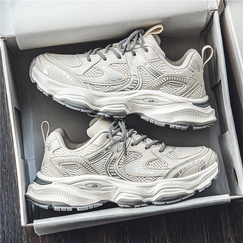 Atmungsaktive Mesh-Plateau-Freizeitschuhe für Herren 3