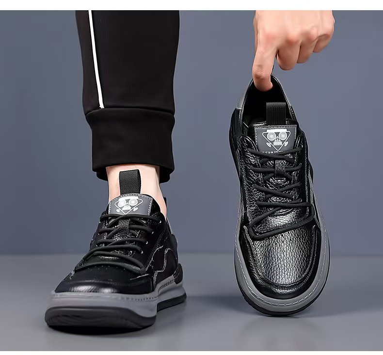 Scarpe casual da uomo stringate antiscivolo detail 4