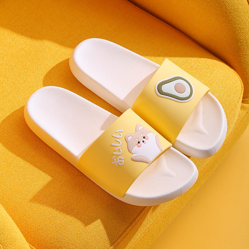 0111-White base yellow strap