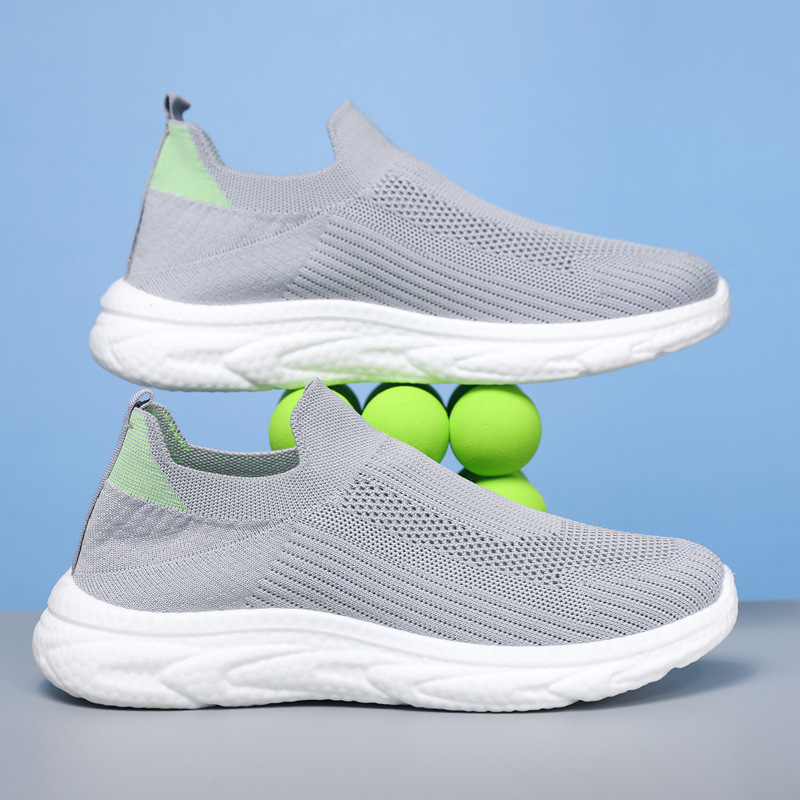 Men's Breathable Knit Slip-On Casual Shoes 3