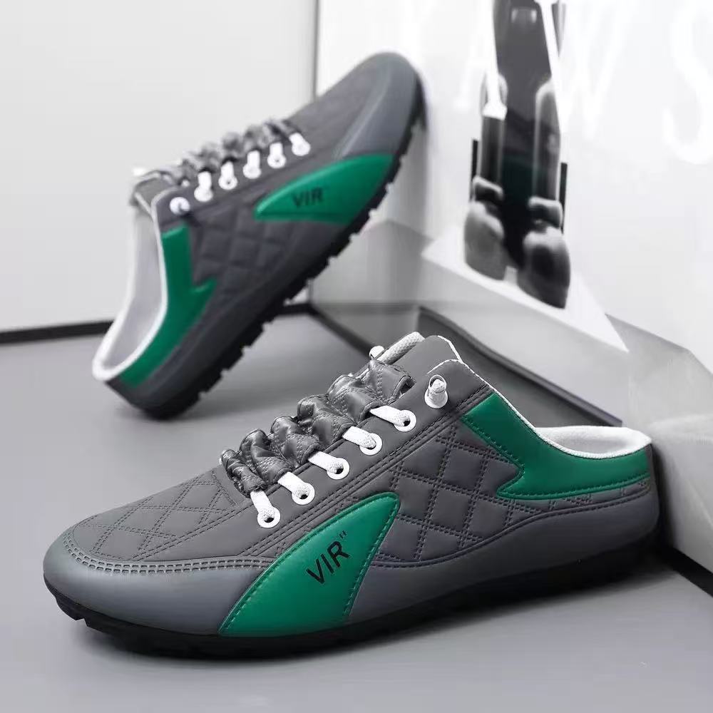Chaussures casual sans talon pour homme style color-block à enfiler detail 3