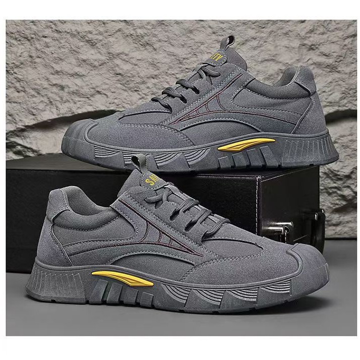 Men's Breathable Lace-Up Casual Shoes 4