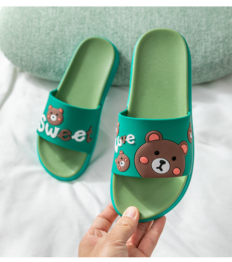 Women's Lightweight Non-Slip Cartoon Print Slide Slippers detail 4