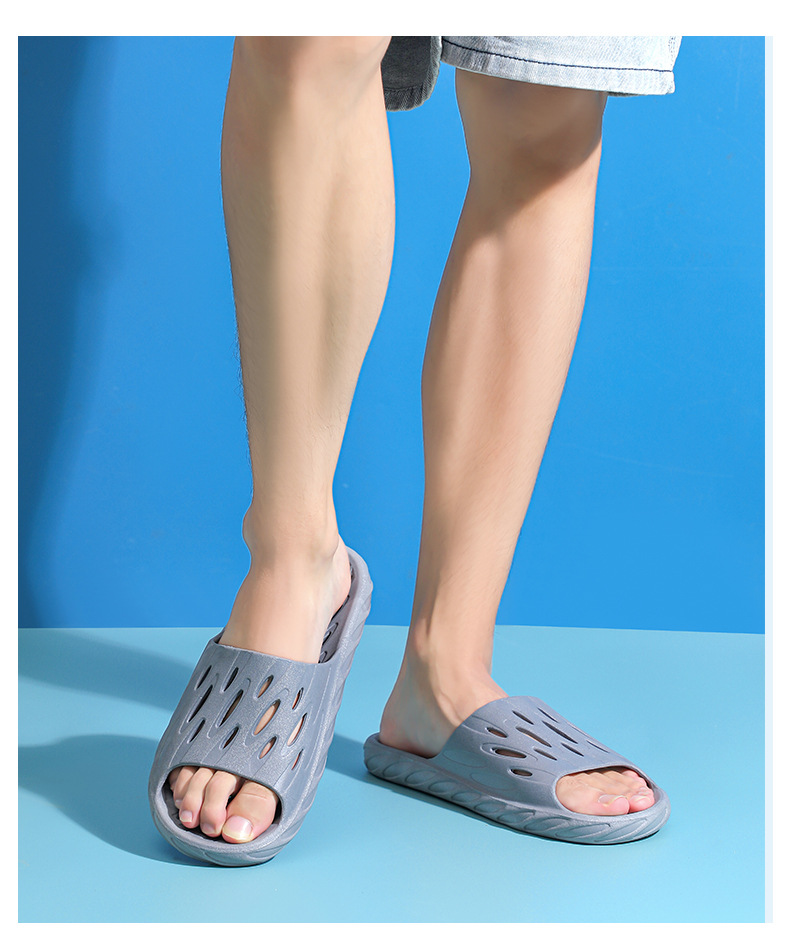 Chaussons unisexes respirants et à séchage rapide à bout ouvert detail 5