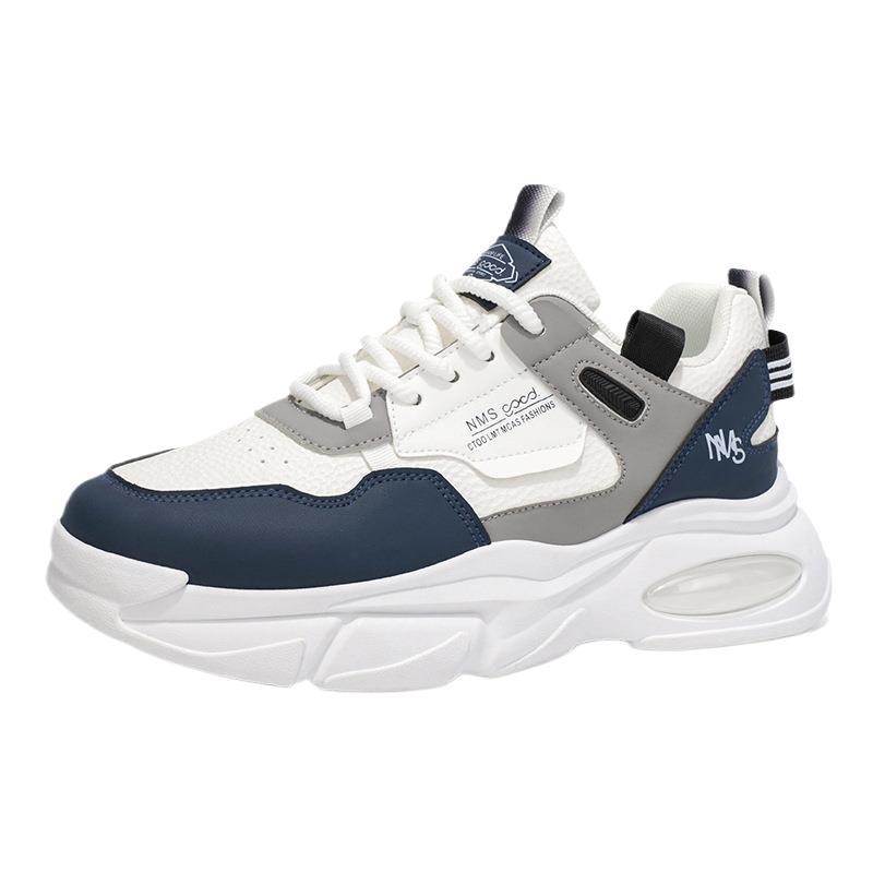 Men's Platform Cushioned Lace-Up Casual Shoes 6