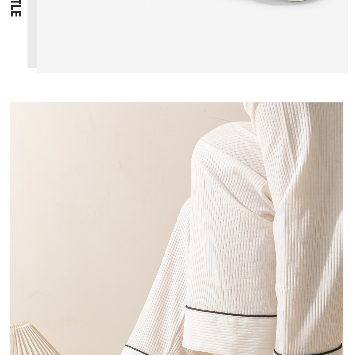 Damen-Hausschuhe mit verstellbarem Klettverschluss & Polsterung detail 5