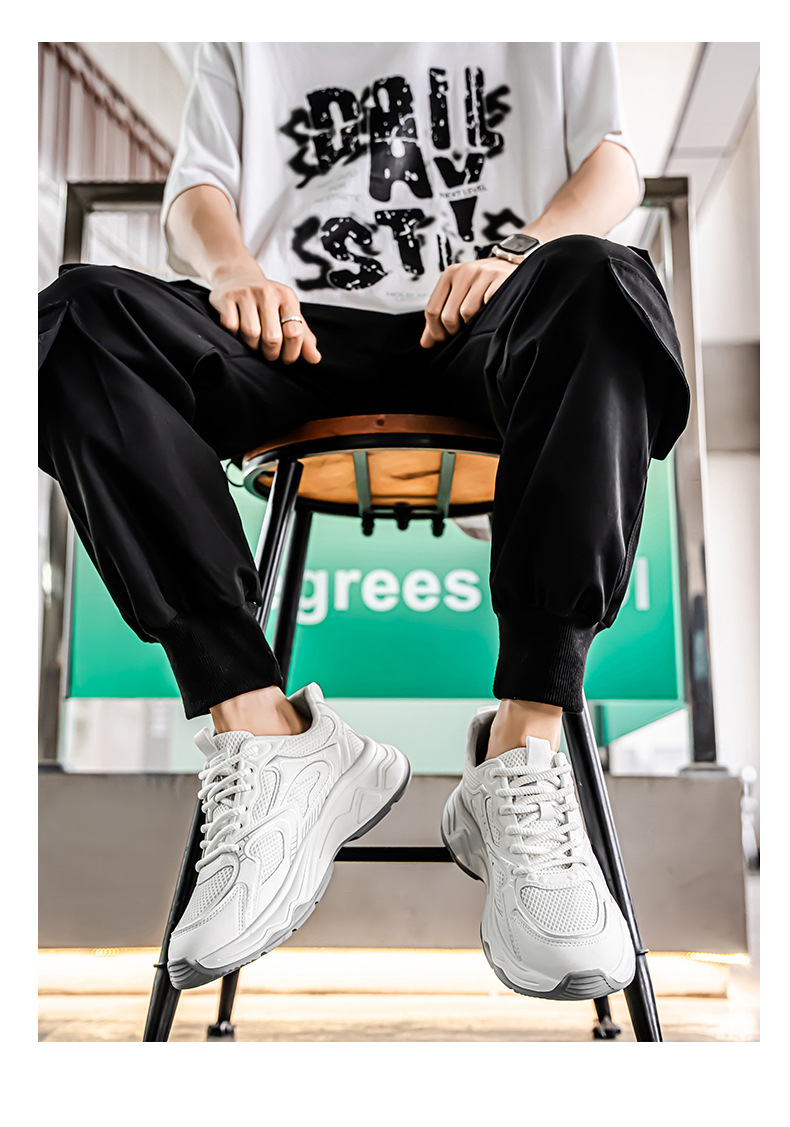 Atmungsaktive Herren-Sneaker mit Mesh & Dämpfung detail 10