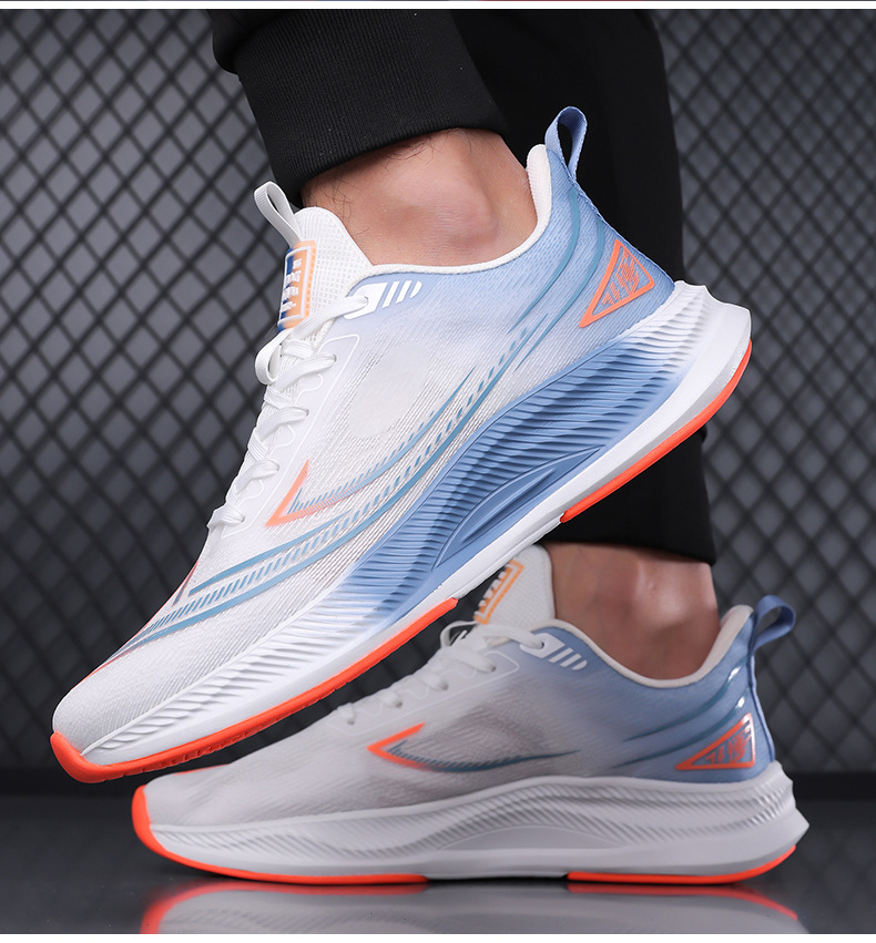 Scarpe da corsa leggere e traspiranti in mesh da uomo detail 2
