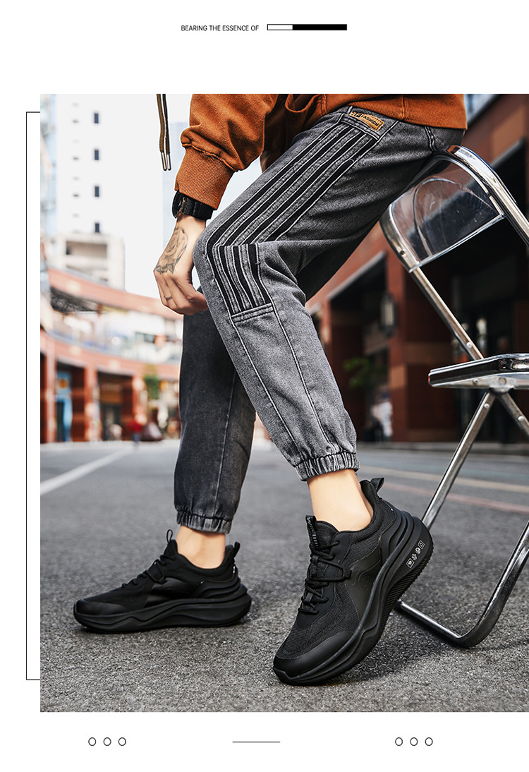 Atmungsaktive gedämpfte Laufschuhe für Herren detail 14