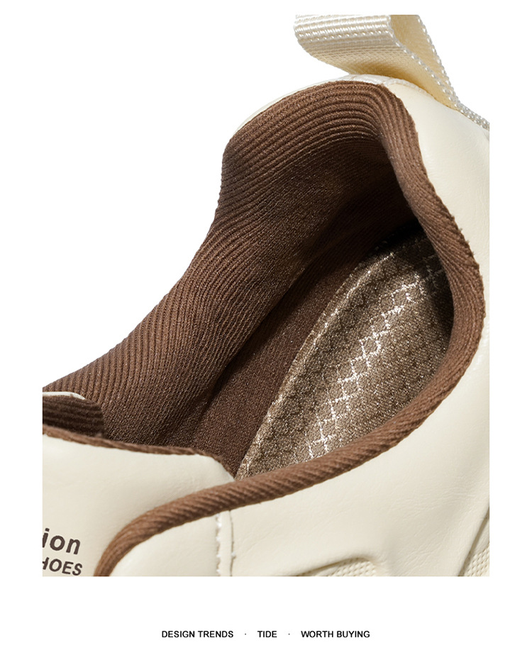 Chaussures casual pour homme à plateforme et lacets avec amorti detail 3