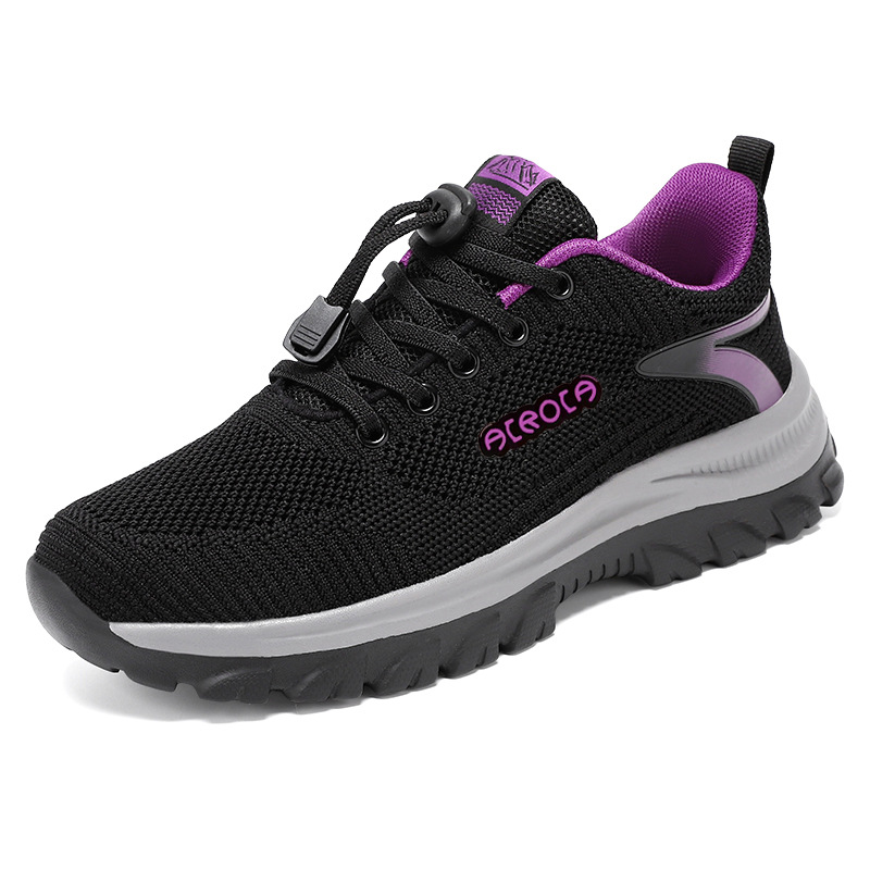 Women's Breathable Knit Cushioned Sneakers 6