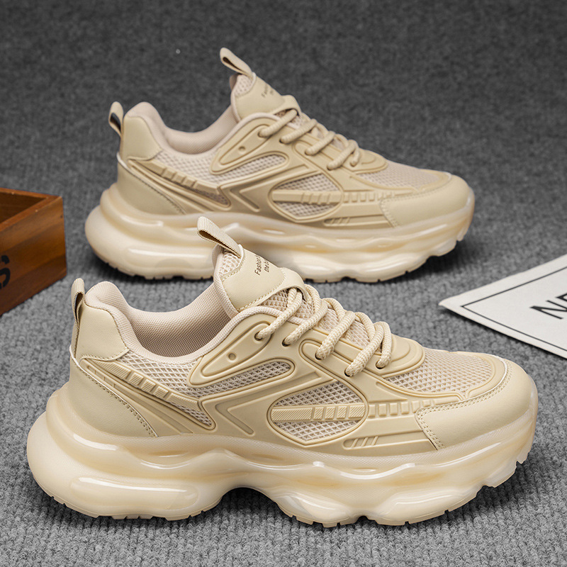 Chunky Dames Sneakers met Ademend Mesh en Plateauzool 5