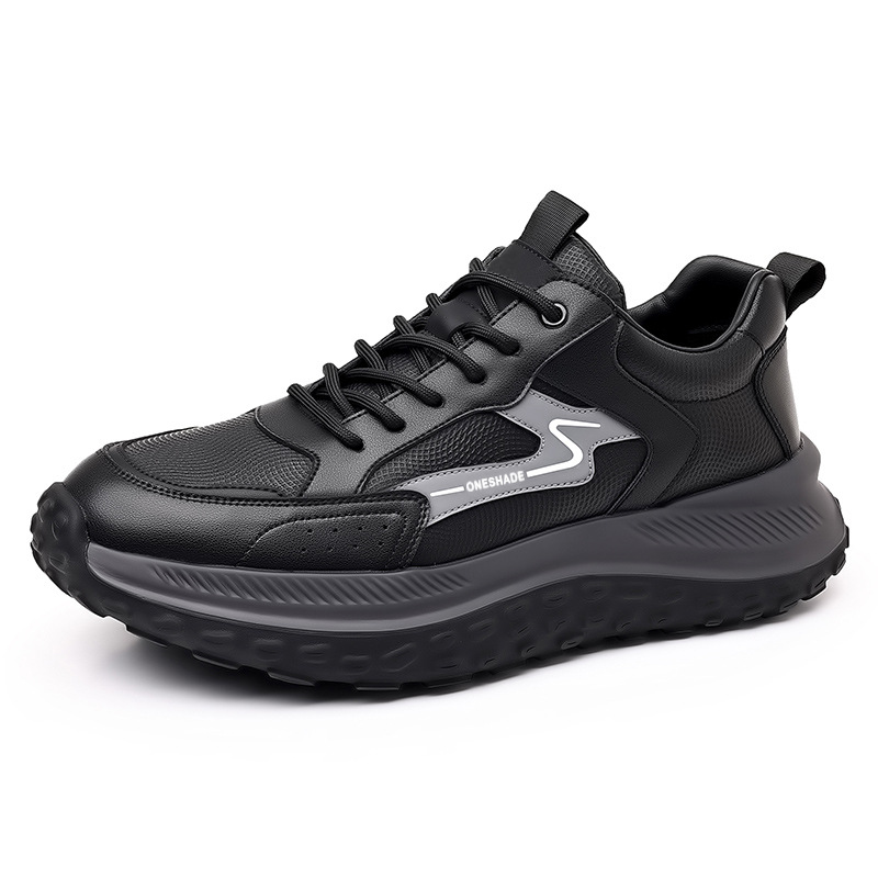 Sneakers casual da uomo stringate, traspiranti e ammortizzate 5