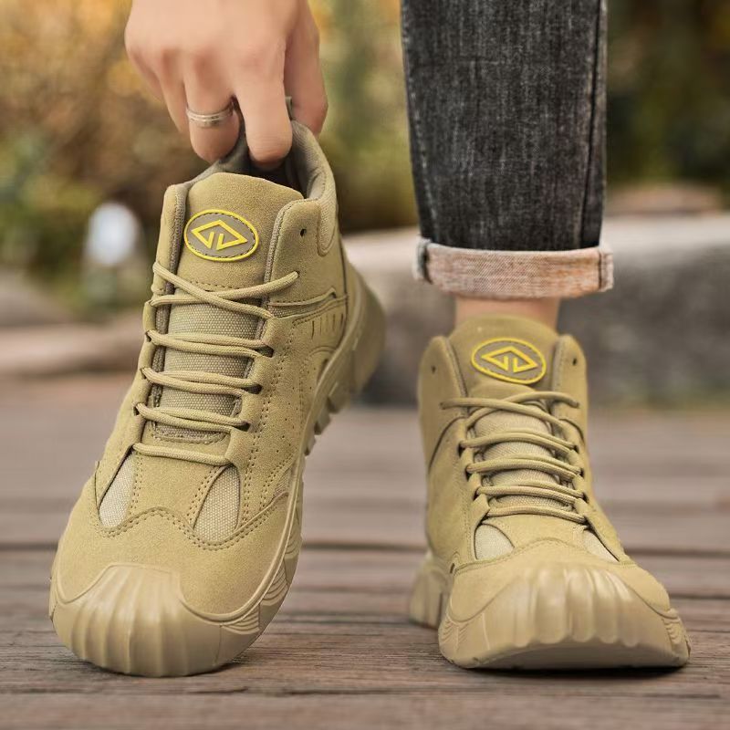 Bottes outdoor antidérapantes à lacets pour hommes detail 9