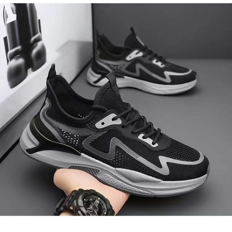 Leichte, atmungsaktive Mesh-Laufschuhe für Herren 5