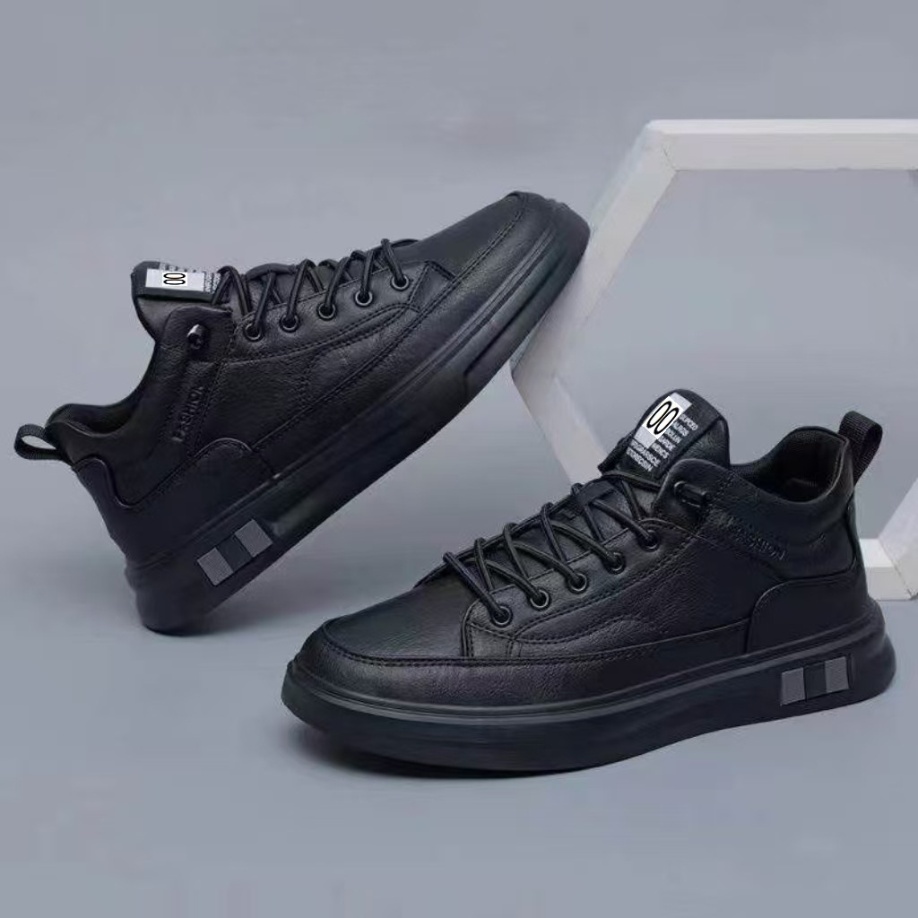 Rutschfeste Herren-Freizeitschuhe zum Schnüren, Mid-Top detail 17