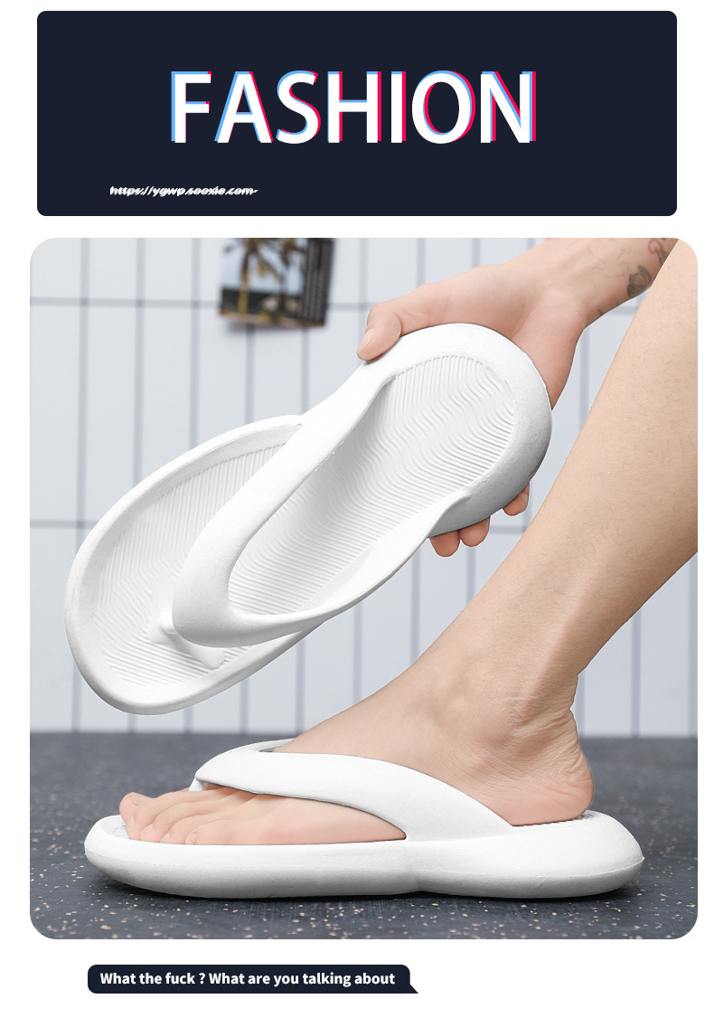 Unisex Lightweight Cushioned EVA Flip-Flops detail 1