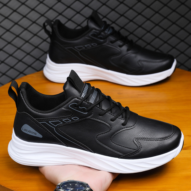 06 Black Leather Surface