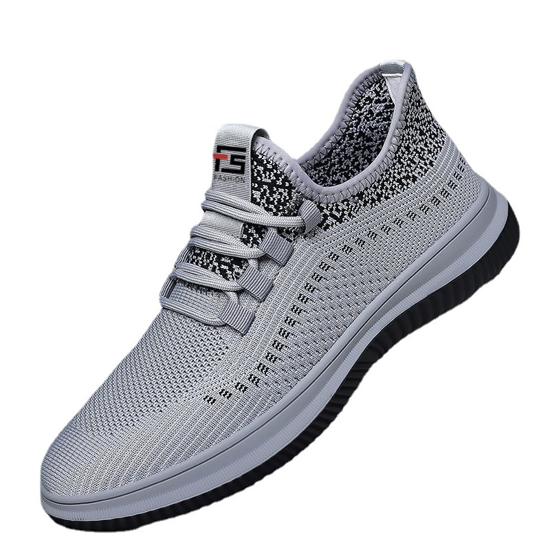 Atmungsaktive, leichte Freizeitschuhe aus Strick für Herren 6