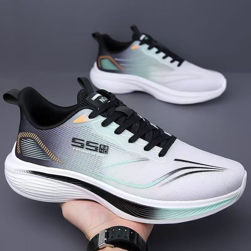 Atmungsaktive Herren-Laufschuhe aus Mesh mit Dämpfung