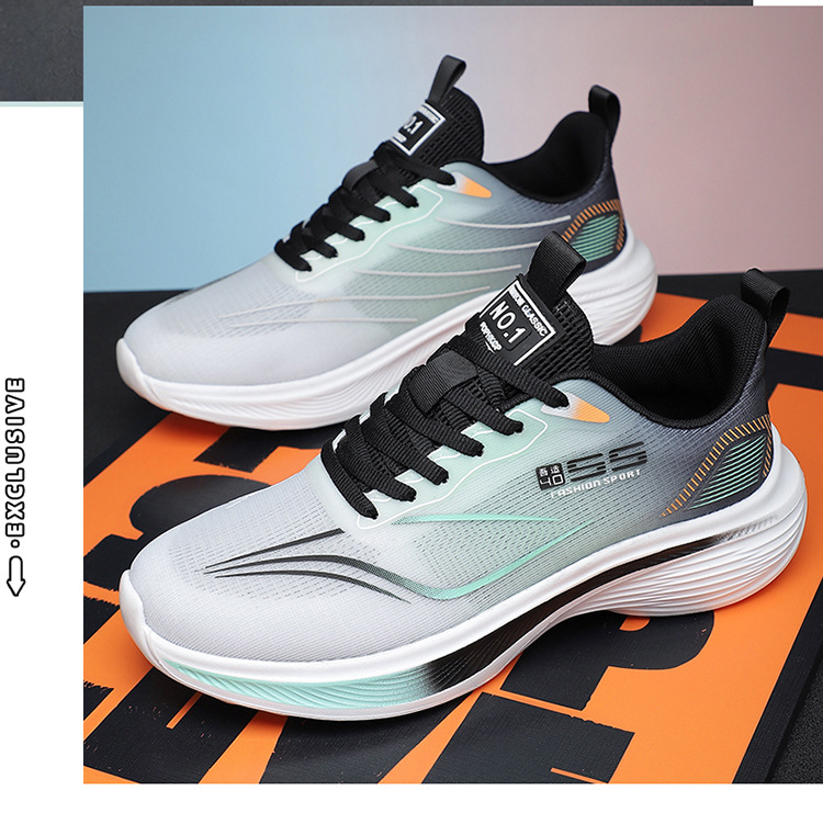 Atmungsaktive, dämpfende & leichte Herren-Laufschuhe detail 7