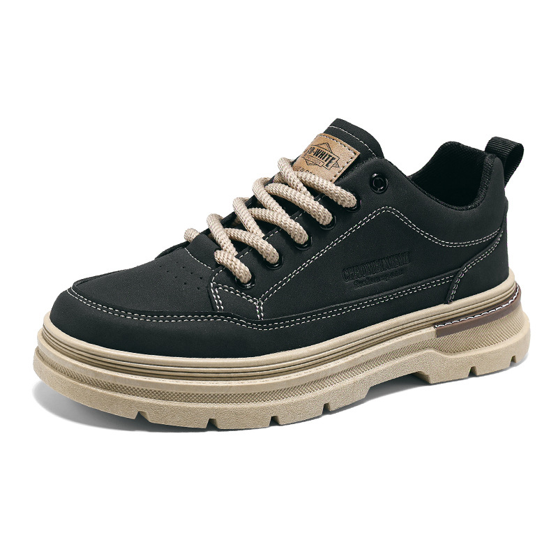 Chaussures casual pour homme à lacets et semelle crantée antidérapante 6