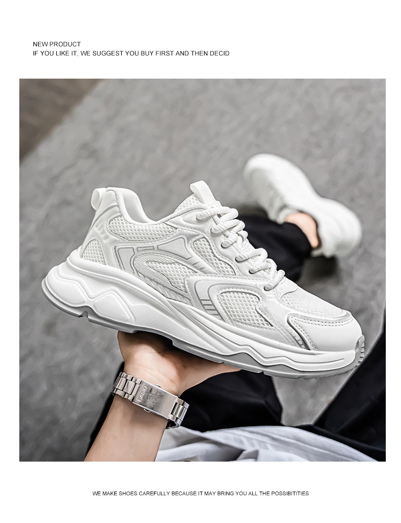 Atmungsaktive Herren-Sneaker mit Mesh & Dämpfung detail 13