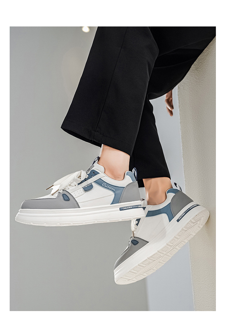 Chaussures casual pour homme à plateforme et semelle amortissante detail 12