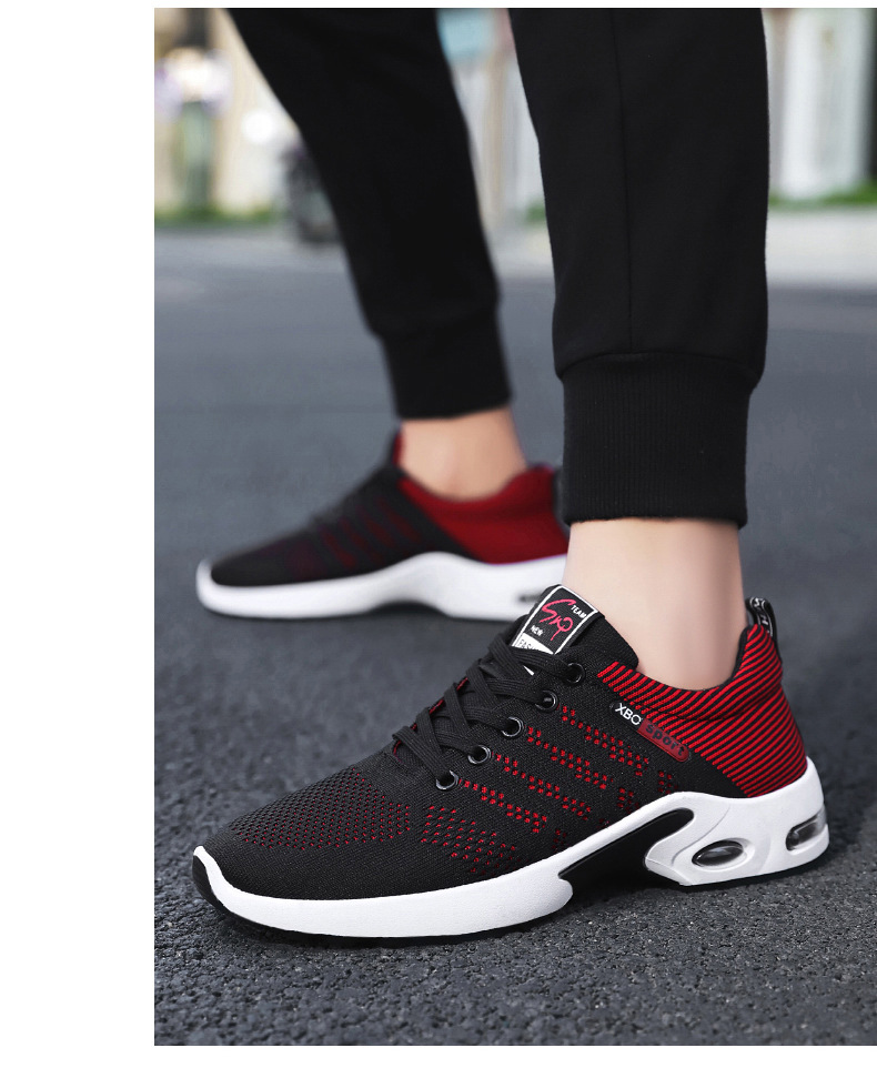 Atmungsaktive gedämpfte Unisex-Laufschuhe mit Schnürung detail 9