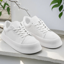 Men's Leather Lace-Up Low-Top Casual Shoes detail 16